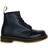 Dr. Martens 101 Yellow Stitch Smooth Leather Ankle Boots - Black