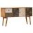 vidaXL Printed Pattern Natural Sideboard 130x70cm