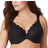 Glamorise Low Cut WonderWire Lace Bra - Black