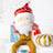 PartyDeco Giant Christmas Santa Foil Balloon