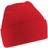 Beechfield Soft Feel Knitted Winter Hat - Classic Red
