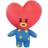 Aurora BT21 Official Merchandise, TATA Soft Toy, Small, 61327, Blue and Red