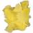 Feathers, size 7-8 cm, yellow, 50 g/ 1 pack