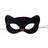 Boland BOL00297 Black Cat Mask with Heart Shaped Nose for Adult