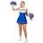 Wicked Costumes Cheerleader Black White Small