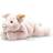 Steiff Soft Cuddly Friends Piko Pig 28 cm Cuddly Toy for Children Soft & Cuddly Washable Pink (063978)