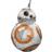 Amscan Supershape Star Wars Episode VII ballong White/Orange One Size