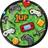Creative Converting Video Game Party Plate, 7" Multicolor