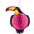 Folat 20725 Tropical Toucan Honeycomb, Multi Color