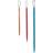 Knitpro KP10944 Wool (Set of 3 Needles) Aluminium, Multi-Colour, 10 x 2 x 2 cm