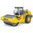 HuiNa Diecast Road Roller Static Model 1:50