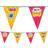 Boland 6 Metre Plastic Bunting Hippie Hippy 60s 70s