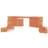 Wago 243-112 Mounting adapter Orange 1 pc(s)