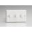 Varilight V-Pro 3x300W 3 Gang 3 Way Dimmer Switch White JQDP303W