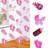 Amscan 679654 Baby Shower String Decorations-6pcs, Pink, 27.94 x 20.06 x 2.3 cm