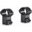 Hawke Match Mounts 9-11mm 2-piece 1'' High