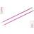 Knitpro Zing 40cm Single Point Knitting Needles 5.00mm (KP47331)