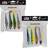 Abu Garcia Svartzonker McPrey Paddle Tail Fishing Lure for Pike and Perch 4 Pack Mixed Colour Soft Plastic Baits