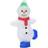 vidaXL Snowman Christmas Lamp 30cm