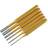 Gold Pin Punch Set 6 Piece