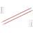 Knitpro KNIT PRO KP47293 Zing: Knitting Pins: Single Ended: 35cm x 2.50mm, 2.5mm, Red