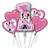 Amscan Anagram 3437901 Disney Minnie Mouse 1st Birthday Foil Balloon Bouquet 5 Pieces