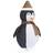 vidaXL Snow Penguin Christmas Lamp 120cm