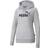 Puma Women's Essentials Logo Hoodie - Light Gray Heather