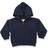 Larkwood Baby/Kid's Zip Through Hooded Sweatshirt/Hoodie - Navy