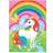 Amscan 11012043 Rainbow Unicorn Party Loot Bags-8 Pcs