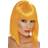 Smiffys Glam Wig Neon Orange