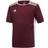 Adidas Entrada 18 Short Sleeve Jersey Kids - Maroon/White