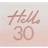 Ginger Ray Pink & Rose Gold Foiled Hello 30th Birthday Party Paper Napkins 16 Pack