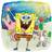 Amscan Anagram 4153801 SpongeBob SquarePants Birthday Party Square Foil Balloon 18 Inch