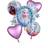 Amscan Anagram 4038901 Disney Frozen 2 Foil Balloon Bouquet 5 Pieces