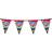 Boland 00750 BOL00750 Disco Fever Bunting, 6 m, Multicoloured