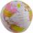 Inflatable Blow Up Globe 40CM Earth Atlas Ball Map World Geography Educational Toy