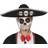 Th3 Party Hat Halloween Mexican Man Black