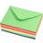 Creativ Company Coloured Envelopes, envelope size 11,5x16 cm, 80 g, 10x10 pc/ 1 pack