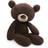 Gund Fuzzy Chocolate Teddy Bear 34cm