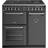 Stoves ST RICH DX S900DF GTG Anthracite, Grey