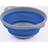 HI-GEAR Compact Folding Bowl, Blue/Grey