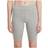 Nike Sportswear Essential Women's Mid-Rise 10" Biker Shorts - Dark Grey Heather/White