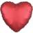 Amscan Anagram 3858401 Satin Luxe Sangria Red Foil Heart Balloon 18 Inch