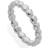 Monica Vinader Nura Teardrop Eternity Ring - Silver