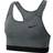 Nike Dri-FIT Swoosh Medium-Support Non-Padded Sports Bra - Smoke Grey/Pure/Black