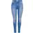 Only Blush Mid Ankle Skinny Fit Jeans - Blue Light Denim