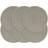 vidaXL 133849 Place Mat Grey