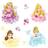 RoomMates Disney Princess Floral Peel & Stick Wall Decals