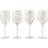 Mikasa Cheers Metallic Gold Wine Glass 40cl 4pcs